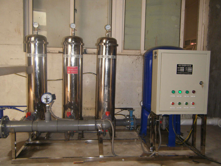 精密過濾器施工現(xiàn)場