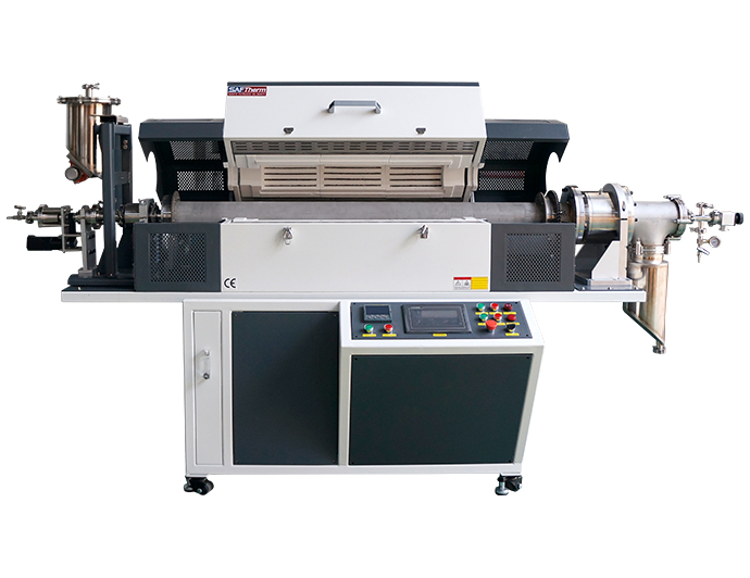 真空自動(dòng)進(jìn)出料管式爐